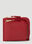 Comme des Garçons Wallet Outside Pocket Wallet Red cdw0347011