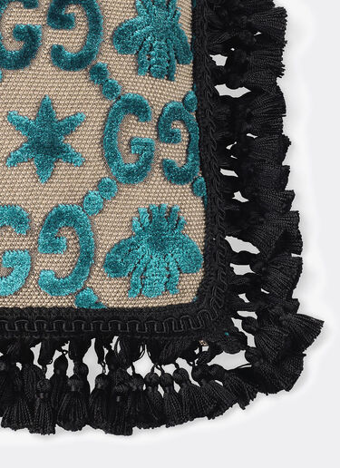 Gucci GG Jacquard Cushion Blue wps0638396
