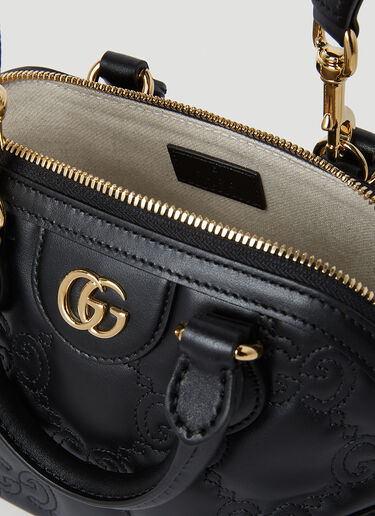 Gucci GG Matelassé 绗缝手提包 黑色 guc0251106