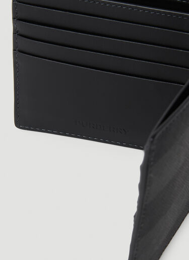 Check Wallet Burberry Check Wallet Black bur0153044