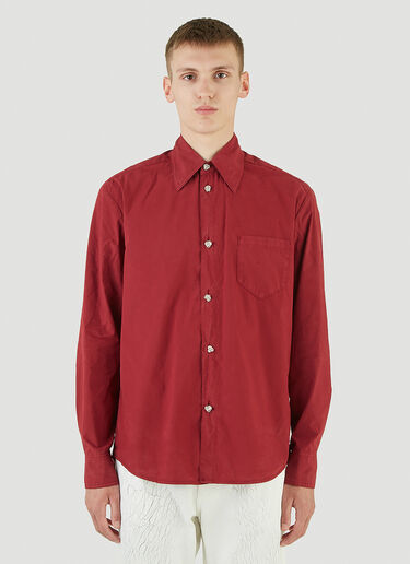 Overdyed Shirt Namacheko Overdyed Shirt Burgundy nac0144003