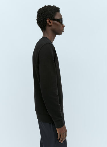 Moncler Logo Print Sweatshirt Black mon0155038