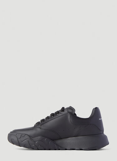 Alexander McQueen Court 运动鞋 黑 amq0145052