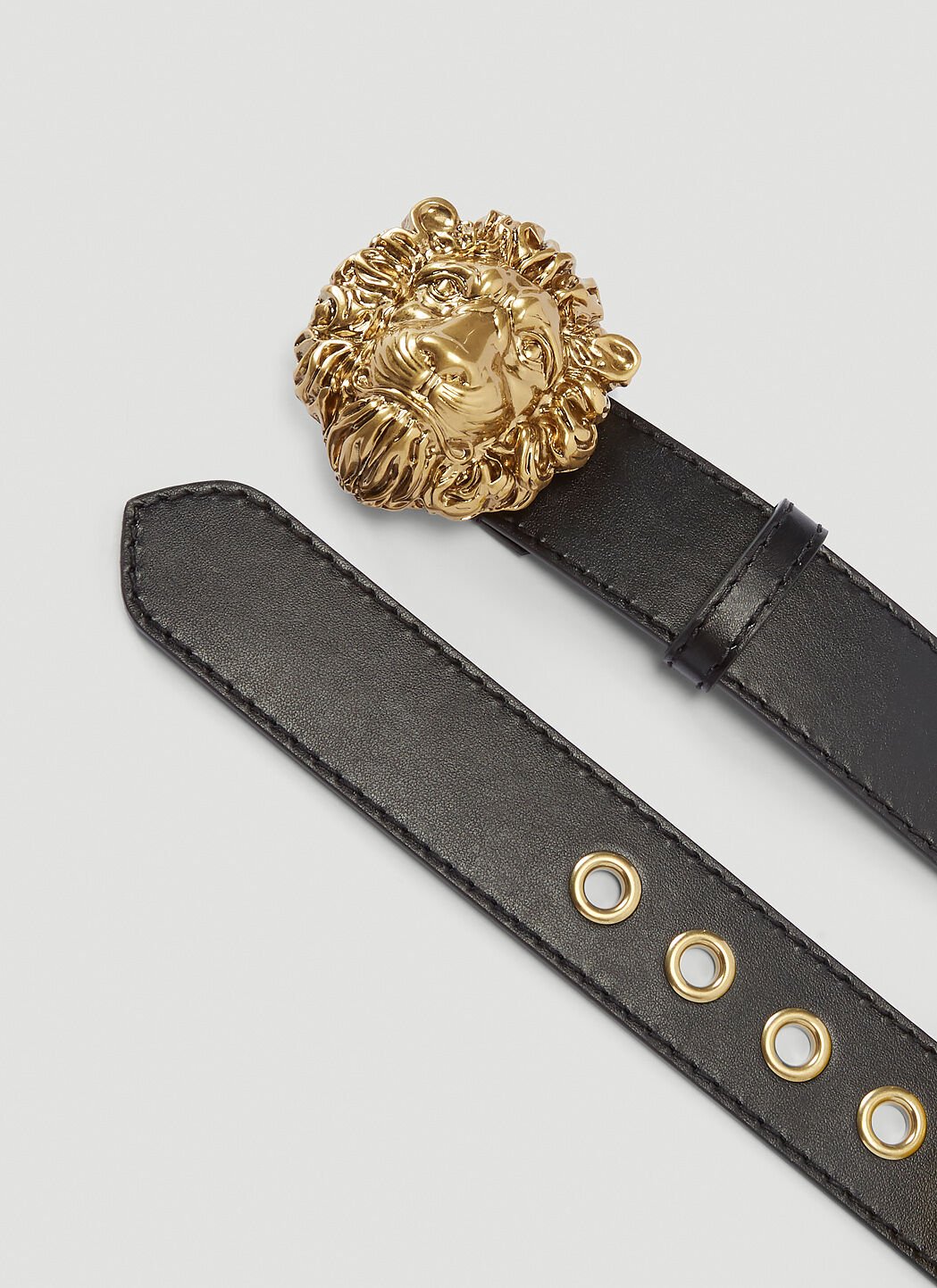 Gucci hot sale belt lion