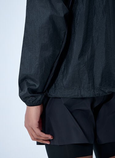 Satisfy Hooded Windbreaker Jacket Black sat0162008