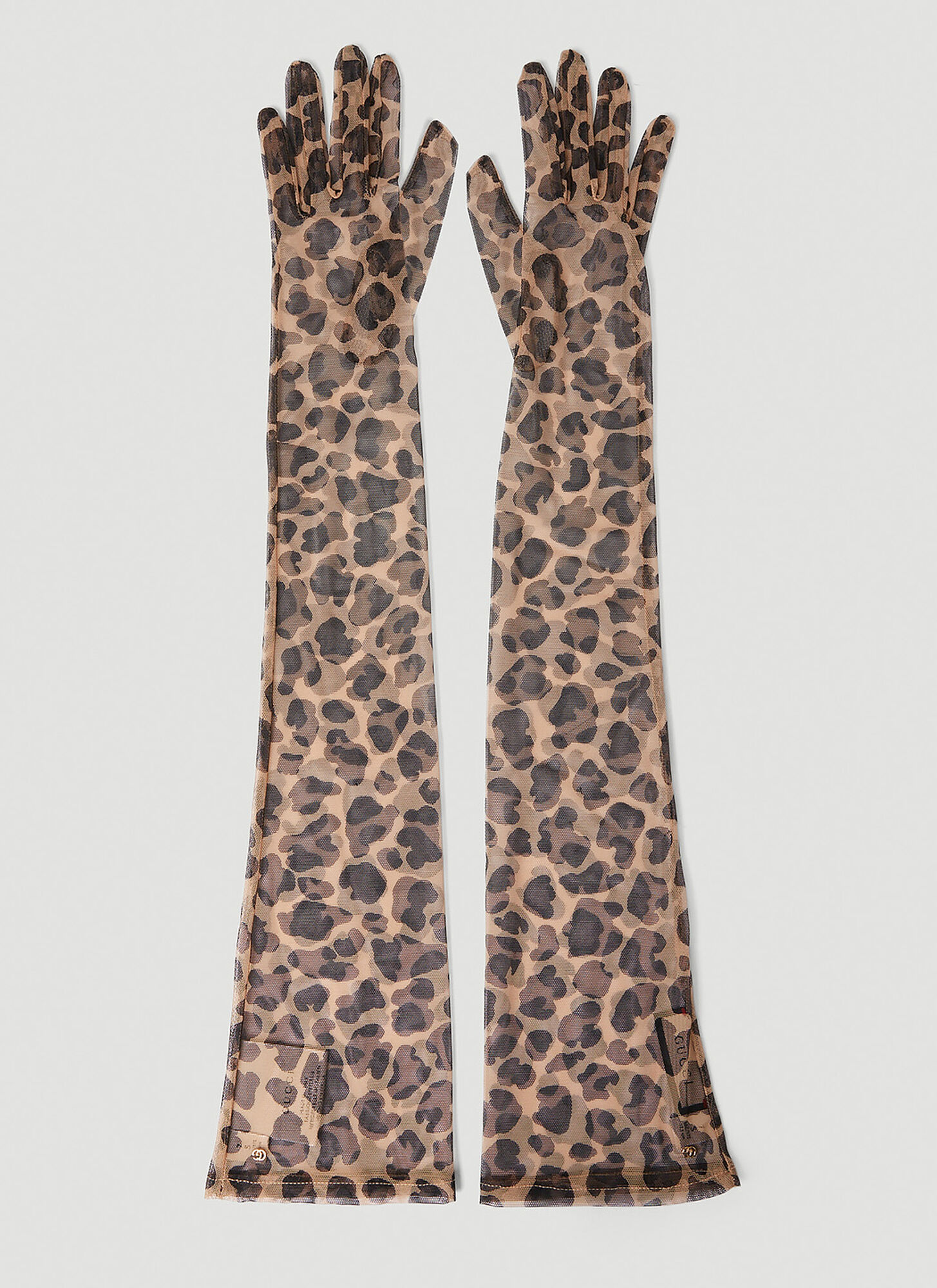 Gucci Leopard Pr In Brown