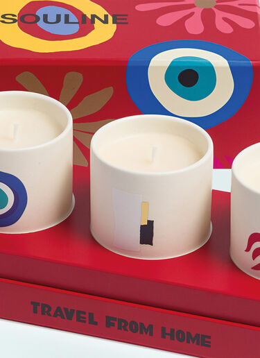 Assouline Mini Candles Travel Set From Home Red wps0691691