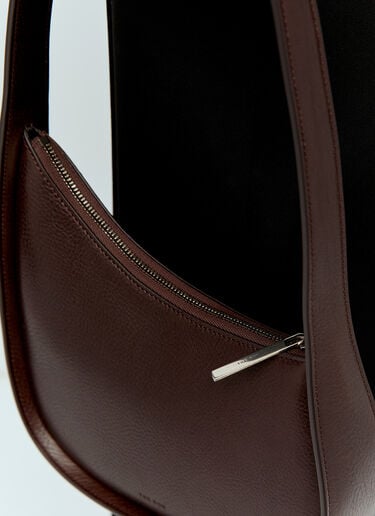 Half Moon Shoulder Bag The Row Half Moon Shoulder Bag Brown row0256045