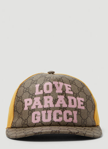 Gucci ラブパレードトラッカーキャップ ベージュ guc0250213
