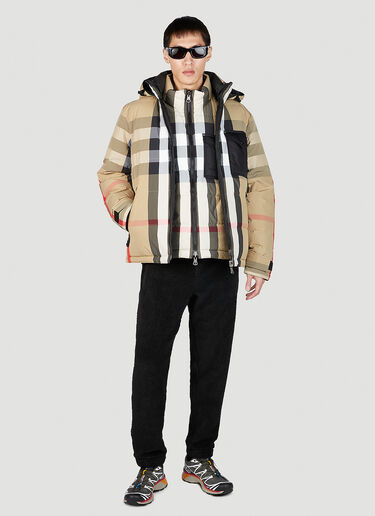 Burberry 캠버웰 크레스트 트랙 팬츠 블랙 bur0151012