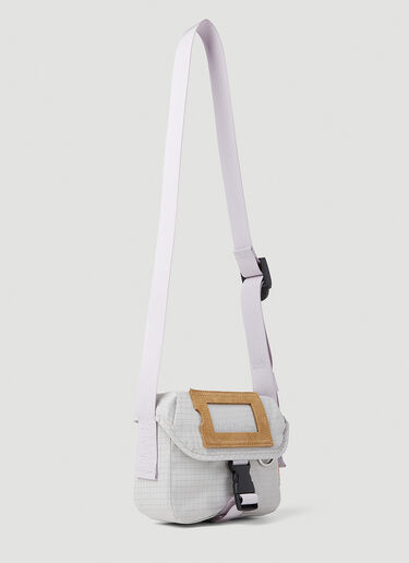 Acne Studios Mini Messenger Crossbody Bag Grey acn0152064