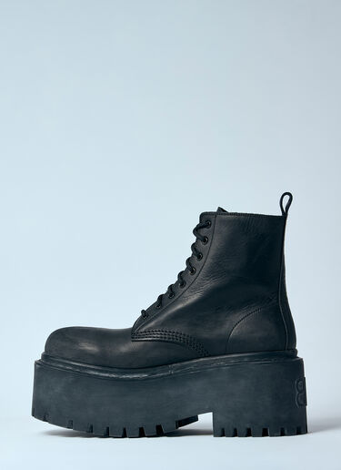 Balenciaga Strike Platform Boots Black bal0259018