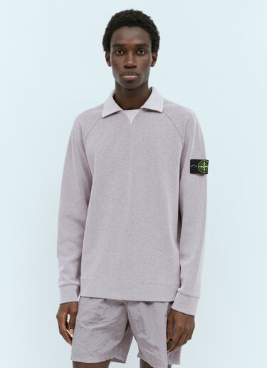 Stone Island 宽角领针织衫 粉色 sto0156073