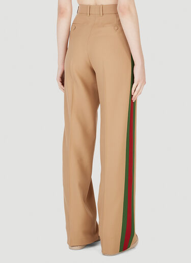 Gucci Web Stripe Pants Camel guc0247057