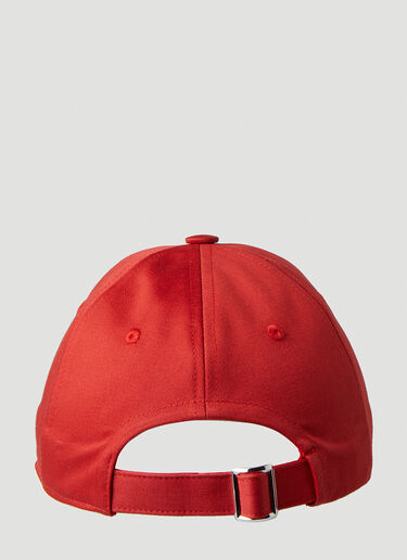 424 Logo Embroidered Baseball Cap Red ftf0148013