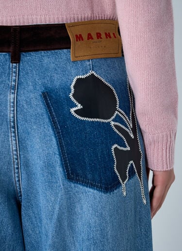 Jeans With Velvet Belt Marni Jeans With Velvet Belt Denim mni0262005