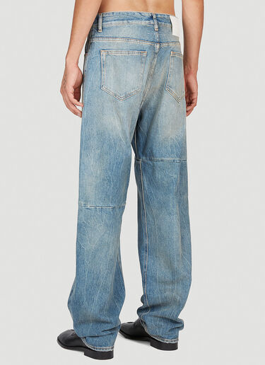 MM6 Maison Margiela イレギュラーシームジーンズ ブルー mmm0153010