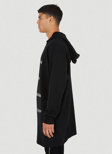 Rick Owens Tommy Hooded Sweater Black ric0150022