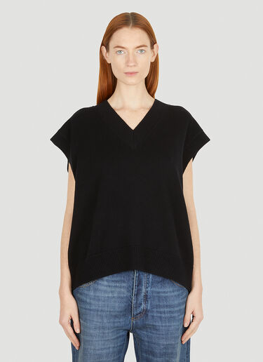 Studio Nicholson Feliz Knit Vest Black stn0251002