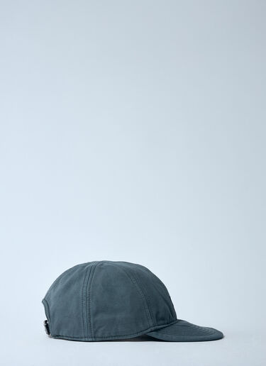 Miu Miu Logo Motif Baseball Cap Grey miu0260028
