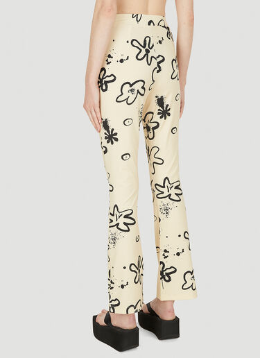 TheOpen Product Flower Print Pants Cream top0248011