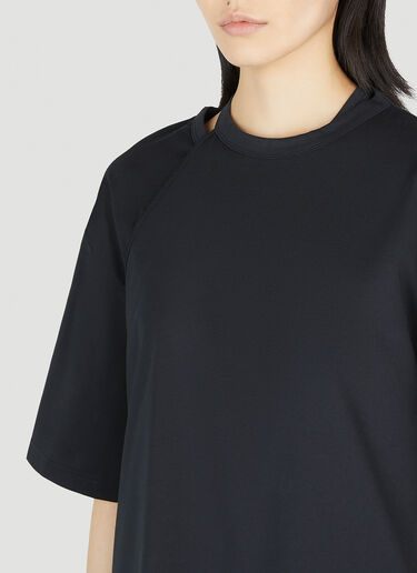 Y-3 レイヤード クルーネックTシャツ ブラック yyy0252013