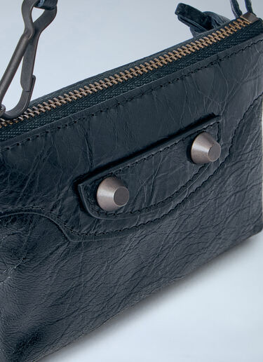 Charm Le City Zipped Pochette Balenciaga Charm Le City Zipped Pochette Black bal0263035