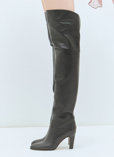 Chloé 이브 하이 부츠 블랙 chl0258017