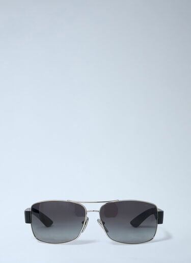 Logo Motif Sunglasses Prada Linea Rossa Logo Motif Sunglasses Black lpl0362004