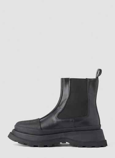 Jil Sander Chelsea Boots Black jil0245054