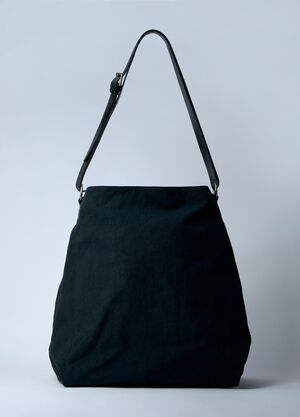 Space Available Canvas Shoulder Bag Black spa0356020