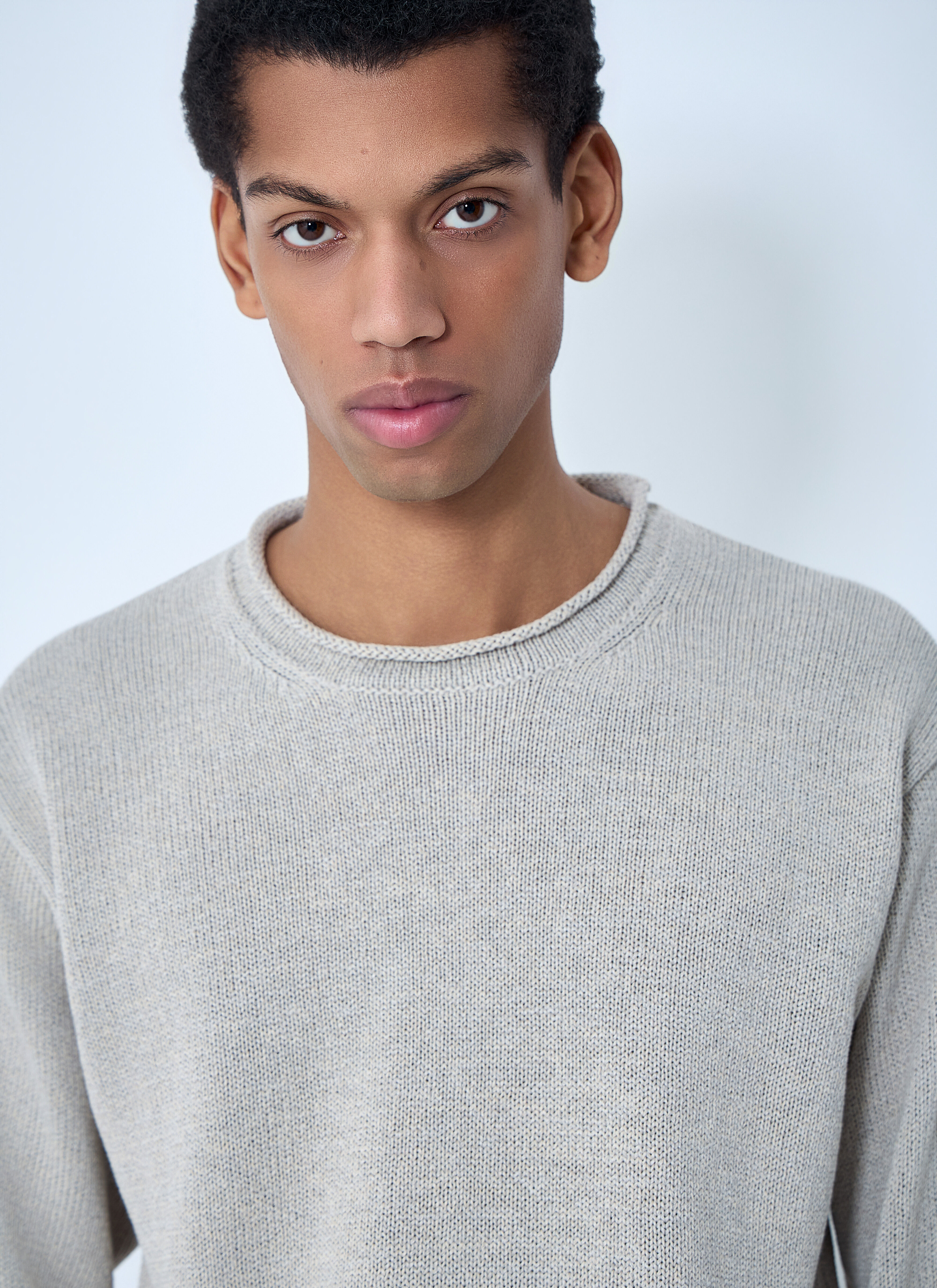 Massimo Osti Studio Men's' Carta Sweater in Beige | LN-CC®