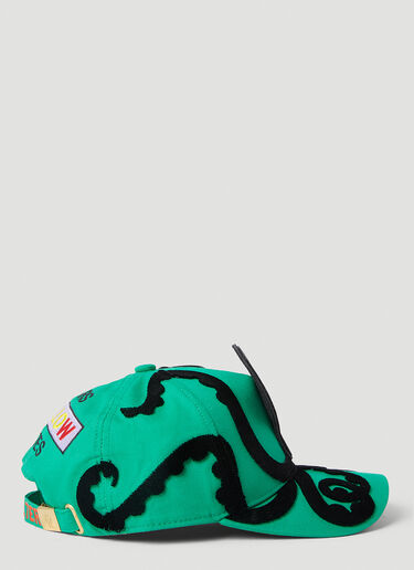 Walter Van Beirendonck Stars Swallow Heroes 帽子 绿色 wlt0152028