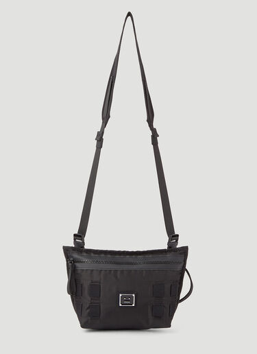 Acne Studios Logo Crossbody Bag Black acn0145005