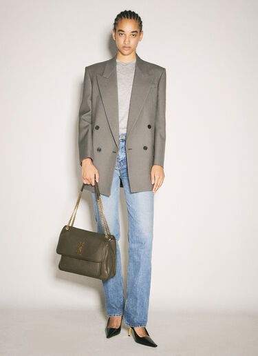 Saint Laurent 大号 Niki 单肩包 绿色 sla0257129