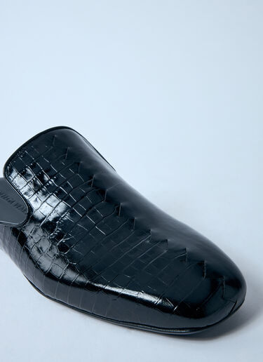 Bottega Veneta Roma Leather Mules Black bov0159015