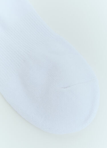 Dime Set of Two Pairs Of Classic Socks White dmt0154032