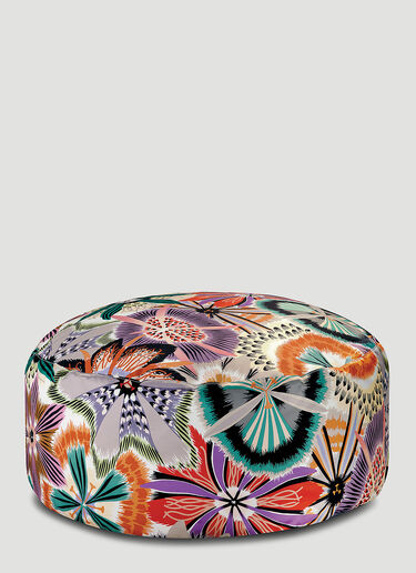 MissoniHome Passiflora Giant Large Pouf Orange wps0644221