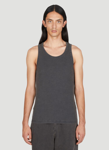 Entire Studios Washed Rib Tank Top Black ent0153023