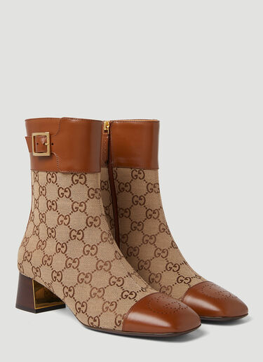 brown gucci boots
