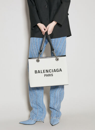 Balenciaga 中号 Duty Free 托特包 乳白色 bal0255062