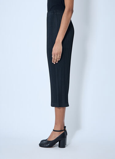 Pleats Please Issey Miyake Pleated Skirt Black plp0260004