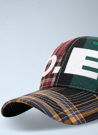 b.Eautiful Patchwork Logo Cap Red bea0164026