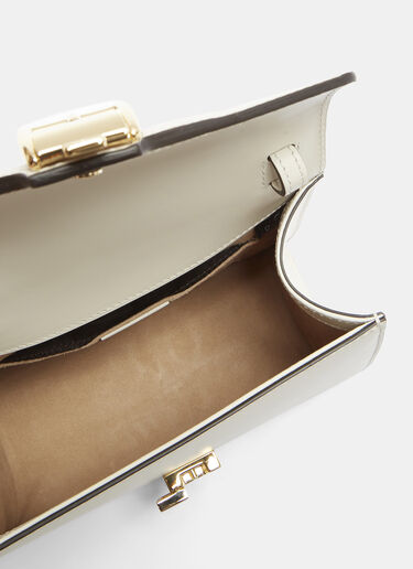 Gucci Sylvie Leather Mini Handbag White guc0228012
