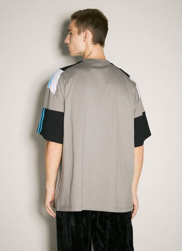 Martine Rose Oversized Panelled T-Shirt Grey mtr0358006