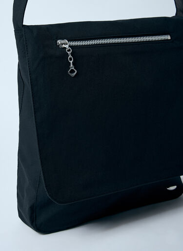 Our Legacy Slim Satchel Crossbody Bag Black our0360047