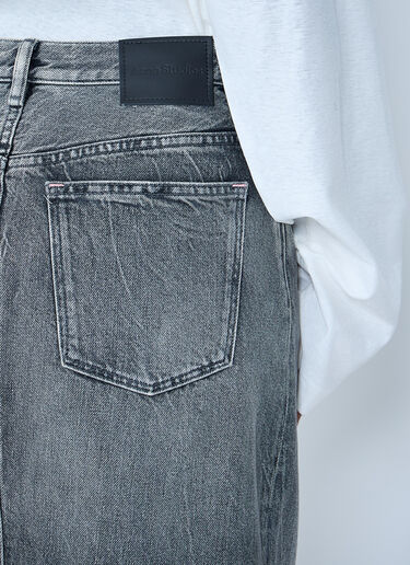 Acne Studios Denim Maxi Skirt Grey acn0263012