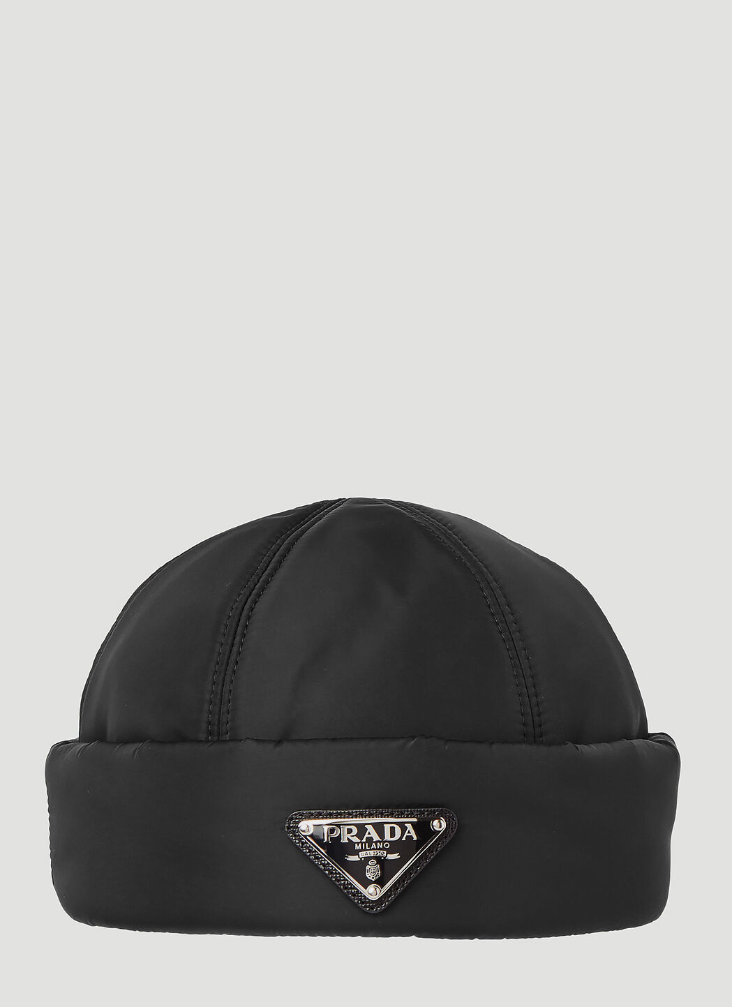 Prada Re Nylon Hat in Black LN CC