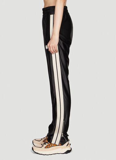 Shiny Track Pants 8 Moncler Palm Angels Shiny Track Pants Black mpa0351016