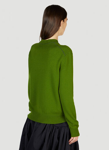 Bottega Veneta Relaxed Sweater Green bov0251120